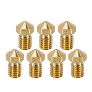 نازل هات اند E3D V5 V6 برنجی دقت بالا high-precision Copper Brass