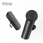 میکروفن FIFINE مدل Wireless Lavalier Recording Microphone,Type-C Mini MIC