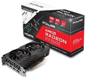 SAPPHIRE PULSE AMD Radeon RX 6600 Graphic card 8GB GDDR6 PCI Express 4.0 ATX (11310-01-20G) گرافیک 