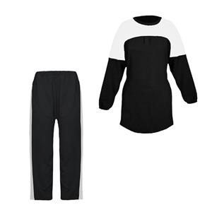 ست تونیک و شلوار زنانه مدل ابروبادی کد 708