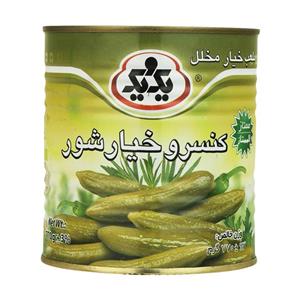 کنسرو خیارشور یک و یک - 770 گرم