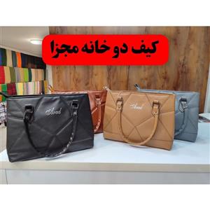 کیف دو خانه مجزای زیپ دار مدل Arad کد 221/1 