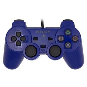 دسته بازی PS2 سیمدار آبی | PS2 Joystick Game wired