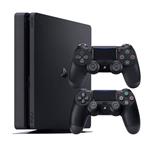 کنسول بازی PS4 Slim ظرفیت 1 ترابایت دو دسته | پلمپ آکبند