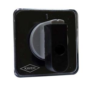 کلید گردان سه پل دو حالته بدون صفر 40 آمپر الکترو کاوه کدKA040CM32