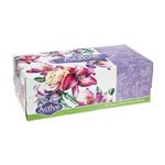 دستمال کاغذی 150 برگ اکتیو مدل Purple Flower