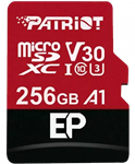 مموری کارت 256 گیگابایت Patriot مدل EP microSDXC کلاس 10 استاندارد UHS-I U3