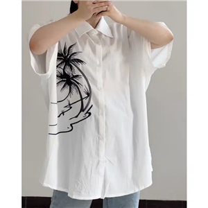 شومیز زنانه لینن نخل کد 1239