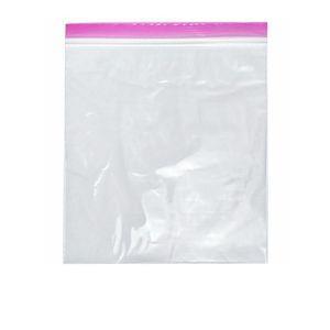 کیسه زیپ دار مدل دو زیپ کد 18x25 بسته 50 عددی