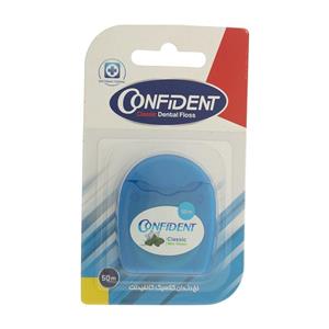 نخ دندان کانفیدنت مدل Classic Confident Dental Floss 