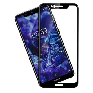 محافظ صفحه نمایش نیکسو مدل FG مناسب برای گوشی موبایل نوکیا 5.1 پلاس Nixo Glass Full Glue Screen Protector For Nokia 5.1 Plus