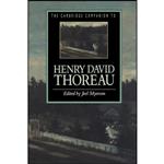 کتاب The Cambridge Companion to Henry David Thoreau اثر Joel Myerson انتشارات University Press 