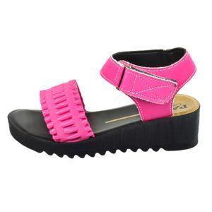 صندل دخترانه پاپا مدل برچسبی چروک SRKH.3655