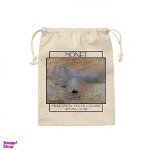 کیسه نان و سبزی ترمه طراحان ایده مدل اثری از طلوع آفتاب از مونه کد art0236 - M