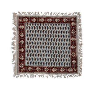 قلمکاری  رومیزی قلمکار ممتاز اصفهان اثر عطریان طرح بته جقه مدل G203 -