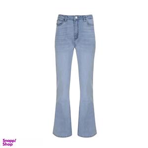 شلوار جین زنانه مدل دمپا گشاد کد MDSS-CF7481