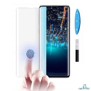 محافظ صفحه نمایش شیشه ای مولتی نانو مدل یو وی مناسب برای گوشی موبایل سامسونگ گلکسی اس 10 Multi Nano Glass Screen Protector UV Model For Mobile Phone Samsung Galaxy S10