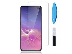 محافظ صفحه نمایش شیشه ای مولتی نانو مدل یو وی مناسب برای گوشی موبایل سامسونگ گلکسی اس 10 Multi Nano Glass Screen Protector UV Model For Mobile Phone Samsung Galaxy S10