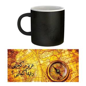 ماگ حرارتی  زیزیپ مدل  شعر و گراف 154M