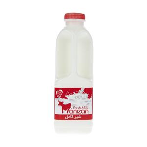 شیر کامل مانیزان حجم 950 میلی لیتر Manizan Full Fat Milk 950ml