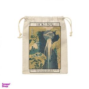 کیسه نان و سبزی ترمه طراحان ایده مدل آبشار آمیدا در انتهای جاده کیسوکایدو از هوکوسای کد art0254 - M