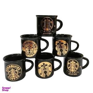 فنجان مدل  استار باکس مجموعه 6 عددی