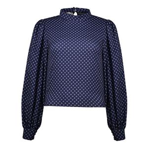 بلوز آستین بلند زنانه نیو نیل مدل a50162 رنگ سرمه ای