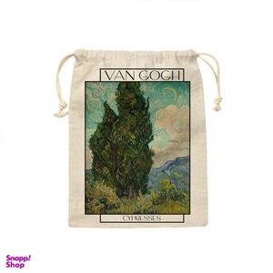 کیسه نان و سبزی ترمه طراحان ایده مدل سرو از ونگوگ کد art0036 - M