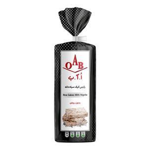 رایس کیک سیاه دانه اُ.آ.ب - 100 گرم
