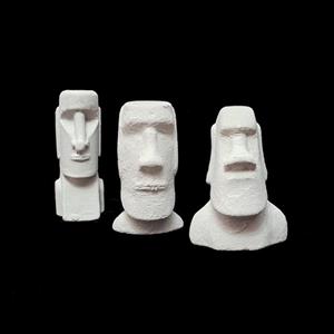 مجسمه سنگی مدل ایستر کاکاسنگی مجموعه 3 عددی