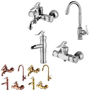 ست شیرآلات آویسا مدل بامبو-RG مجموعه 4 عددی