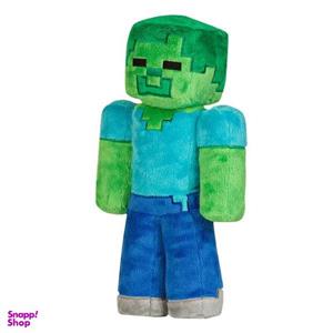 عروسک طرح ماینکرافت مدل زامبی کد JI110 ارتفاع 25 سانتی‌متر