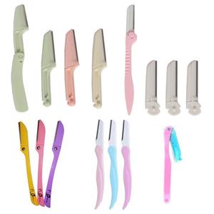 تیغ اصلاح ابرو کد 0066 مجموعه 9 عددی به همرا تیغ یدک بسته 6 عددی
