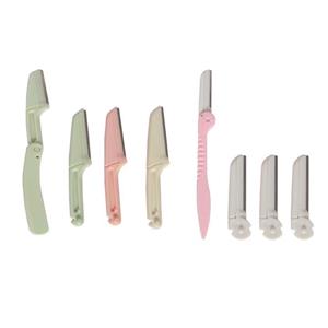 تیغ اصلاح ابرو کد 0055 بسته 2 عددی به همراه تیغ یدک بسته 6 عددی