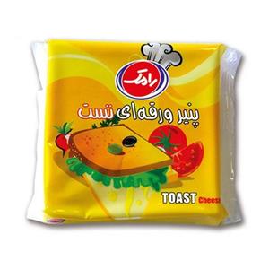 پنیر ورقه ای تست رامک مقدار 180 گرم Ramak Toast Cheese 180Gr