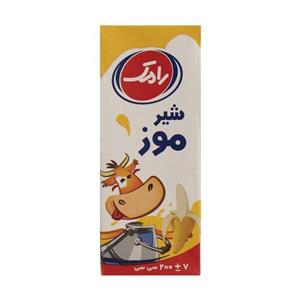 شیر موز رامک 200 میلی لیتر Ramak Banana Milk 200Mlit 