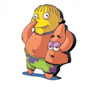 استیکر طرح باب اسفنجی کد 3