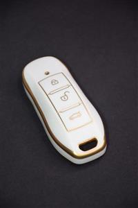 کاور ریموت و سوئیچ خودرو ام آر جی مدل 268 طرح چرمی مناسب برای دیگنیتی