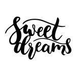 تابلو مینیمال رومادون طرح Sweet Dreams کد 2746