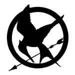 تابلو مینیمال رومادون طرح Hunger Games کد 2727