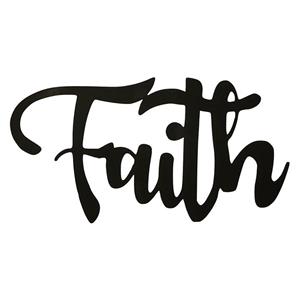 تابلو مینیمال رومادون طرح Faith کد 2776 