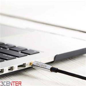 کابل انتقال صدا 3.5 میلی متری کنفی آینوبن مدل Braided طول 1.2 متر
