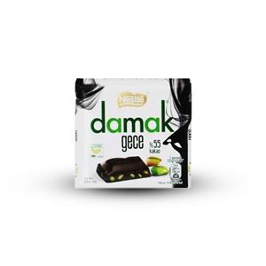 تابلت شکلات تلخ داماک - 60 گرم بسته 2 عددی