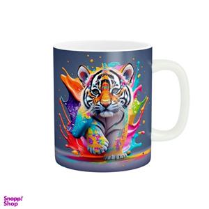 ماگ طرح ببر زیبا کد 324