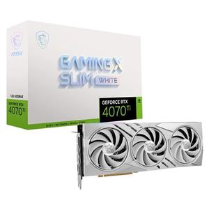 کارت گرافیک ام اس آی مدل GeForce RTX 4070 Ti GAMING X SLIM 12G MSI Gaming Slim White 12GB Graphics Card 