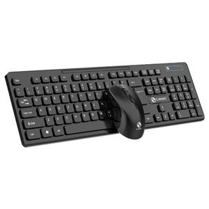 کیبورد و موس بی سیم لایماید مدل WIRELESS-W100 کد 2024