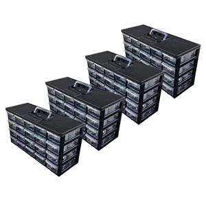 ست جا ادویه 20 کشو کیان تکنیک مدل A04-4 مجموعه 4 عددی