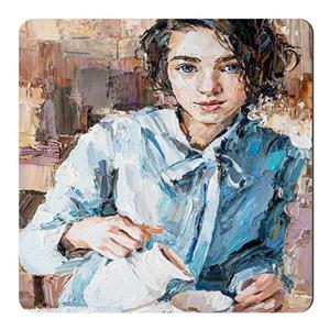 مگنت صباطرح مدل بانو و فنجان کد M746