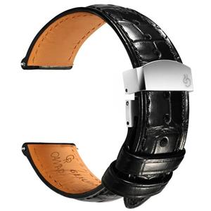 بند مسیر مدل CAMAR Leather Strap مناسب برای ساعت هوشمند میبرو C2 Color Masir suitable for Mibro 