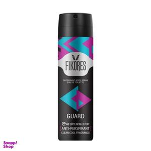 اسپری ضد تعریق مردانه فیکورس مدل Guard حجم 150 میلی لیتر